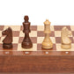 Husaria Professional Staunton Tournament No. 6 Wooden Chess Game Set With 2 Extra Queens, 3.9-Inch Kings