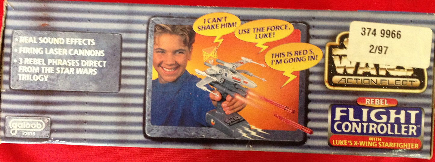 Star Wars Action Fleet Rebel Flight Controller W/ Luke'S X-Wing Starfighter