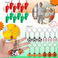Weysat 184 Pcs Sport Party Favors, Sport Party Goodie Bag Fillers Cup Straw Sports Stress Ball Keychain Sticker Wristband Whistl