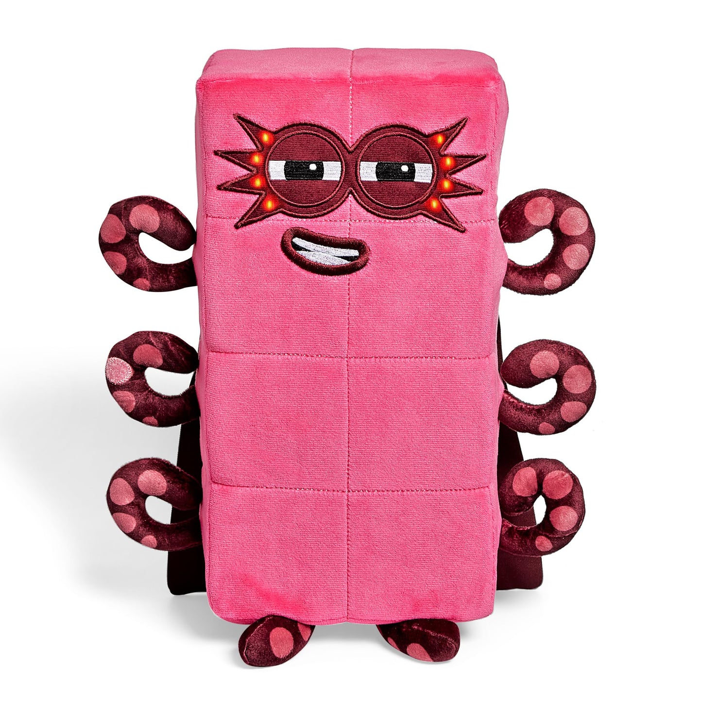 hand2mind Numberblocks Sing-Along Superhero Octoblock Plush, Music Toys, Numbers for Toddlers, Preschool Math Learning Toys, Lig