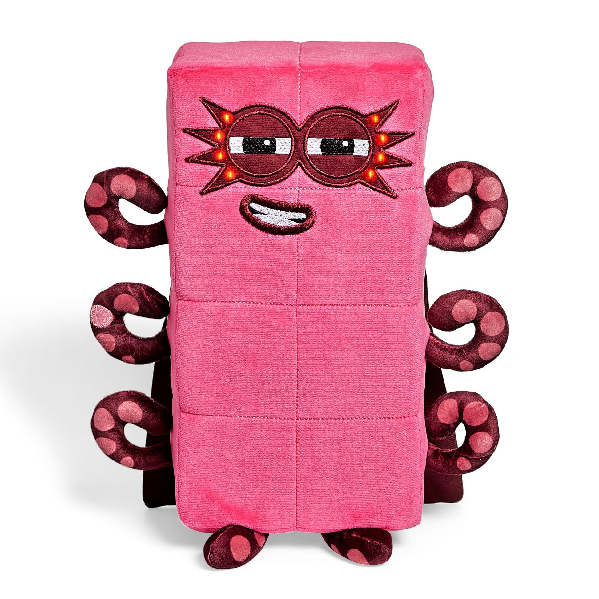 hand2mind Numberblocks Sing-Along Superhero Octoblock Plush, Music Toys, Numbers for Toddlers, Preschool Math Learning Toys, Lig