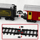 Kukufun Electric Train Set For Kids, Classic Christmas Train Toys Set For Boys Girls Steam Locomotive Engine, Lights & Sound, Tr