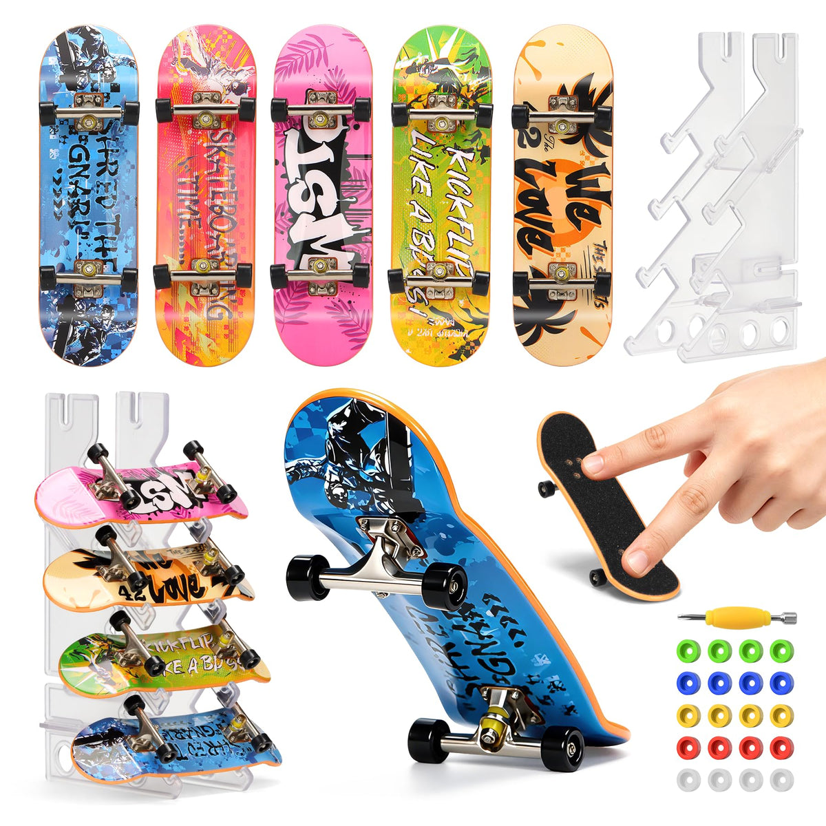 CS COSDDI Finger Skateboard Set