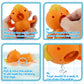 Dwi Dowellin Bath Toys For Toddlers, Magnetic Fishing Games Kids Bathtub Toys, Mold Free Wind-Up Toys Swimming Fish Duck Whale Floating Water Toys For Kids Baby Infant