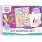 Good Vibes Journal DIY Set by Craft Vibes Only - Personalized Diary - Custom Journals for Girls - Creative Writing Scrapbook Kit
