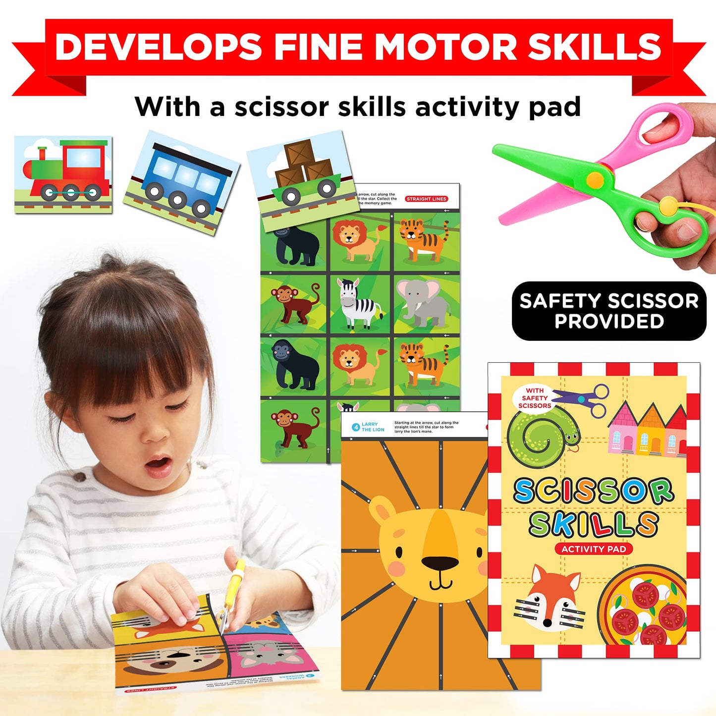 Learnabee Multicolor Learning Toys for 3 Year Olds | Educational Board Books & Fun Activities | Perfect Gift for Kids