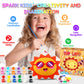 Paint Your Own Sun Lamp Art Kit, Diy Sun Night Light Arts & Crafts Toys, Painting Kit Arts And Crafts For Kids Ages 8-12, Art Supplies Birthday Gifts For Girls Boys 3 4 5 6 7 8 9 10 11 12 Year Old