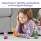 Hand2Mind Express Your Feelings Sensory Bottles- Secondary Emotions, Toddler Sensory Toys, Quiet Fidget Toys, Play Therapy Toys, Calm Down Corner Supplies, Calming Corner, Social Emotional Learning