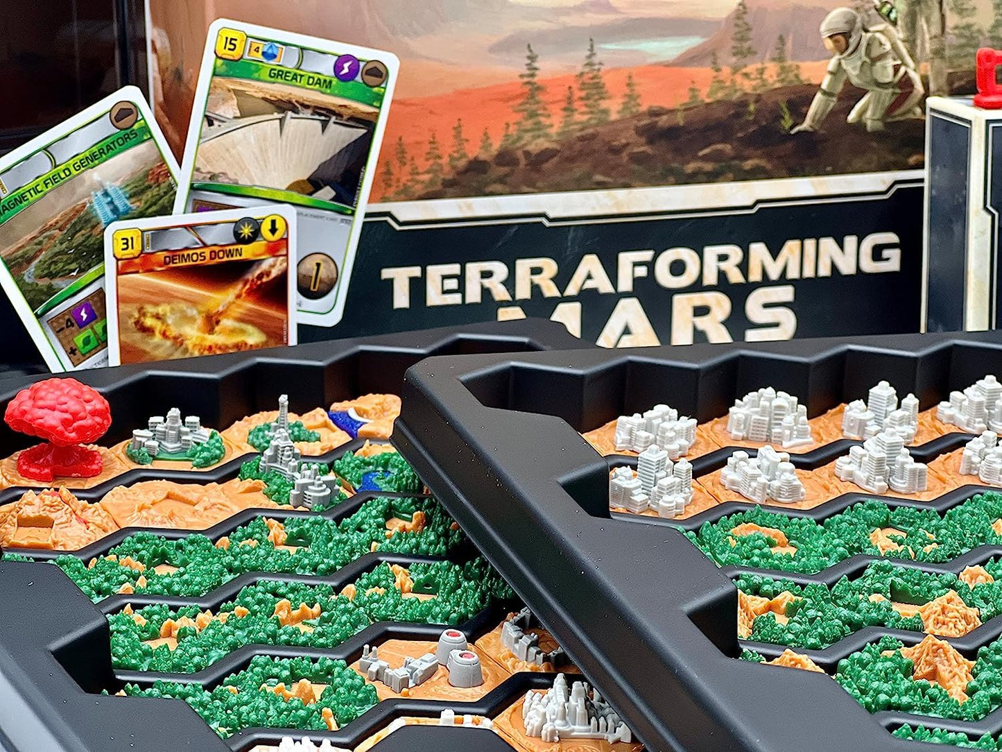 Stronghold Games Terraforming Mars: Big Box Board Game, Standard Size, Cardboard, Multicolor, Model SG7205