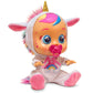 Cry Babies Dreamy The Unicorn 12” Baby Doll | Shimmery Removable Rainbow Pajamas For Girls And Kids 18 Months And Up , Pink