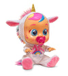 Cry Babies Dreamy The Unicorn 12” Baby Doll | Shimmery Removable Rainbow Pajamas For Girls And Kids 18 Months And Up , Pink