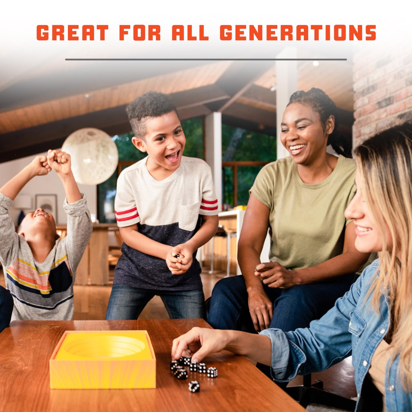 Ravensburger Strike Dice Game - Brain-Teasing Fun for Kids & Adults, Large Size, Multicolor, Model 26840, Engaging Memory Activity