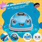12V Dual Battery Electric Ride on Kids Bumper Car w/Remote Control,360 Degree Spin,Push Rod Rocker Horse Function,3-Speeds Babie