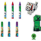 Minecraft Kids Coloring Art Set | Stickers & Stampers