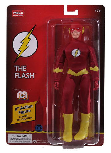 Mego Dc Comics Flash 8 Action Figure Multicolor