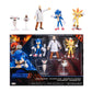 Sonic The Hedgehog 2.5-Inch Action Figures Multi-Pack, Wave 3 - Includes Sonic, Gerald Robotnik, Super S, Buzzbomber & Burrito Drone