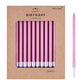 PHD CAKE Pink Long Thin Metallic Birthday Candles, Cake Candles, Birthday Parties, Wedding Decorations, Party Candles