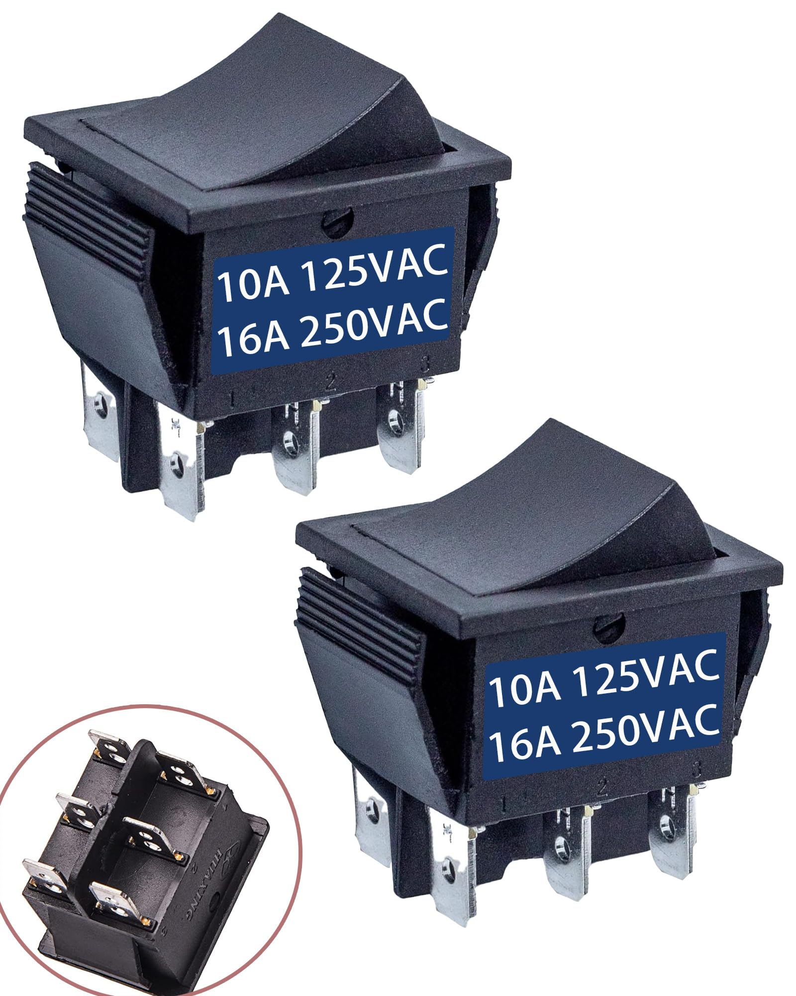 2 Pcs Foot Pedal Switch For Power Wheels, Replacement Parts For Kid Trax,Kids Electric Ride On Car Toys, Motorcycle Foot Switch