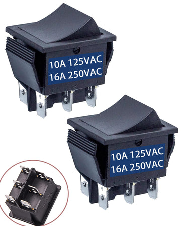 2 Pcs Foot Pedal Switch For Power Wheels, Replacement Parts For Kid Trax,Kids Electric Ride On Car Toys, Motorcycle Foot Switch