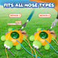 Chuchik Water Sprinkler for Kids - Spinning Turtle Outdoor Toy, Sprays Up to 8ft, Fun Summer Backyard Play, Attaches to Garden Hose