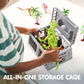 Joyin Dinosaur Toys With Activity Play Mat & Storage Cage, 19 Pcs Realistic Dinosaur Figures & Trees For Toddlers Kids Ages 3-5, Ideal For Boys And Girls Gift