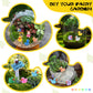 GliSun 220 Pieces Mini Resin Ducks Tiny Duck for Garden Micro Landscape Ornament Dollhouse Prank Christmas Falloween Birthday Pa