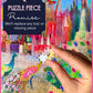 Elena Essex Jigsaw Puzzles 1000 Pieces - Peacock Castle  Puzzles for mature-themeds 1000 Pieces  1000 Piece Puzzle  Colorful Cool Dream Art Magical Puzzle  Size 28x20 inches