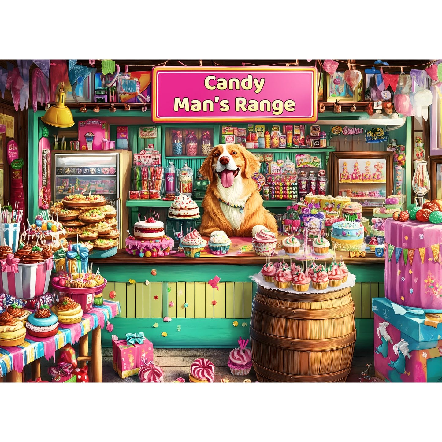 300 Piece Puzzles for mature-themeds Jigsaw Puzzles 300 Pieces for mature-themeds Children Seniors Dog Puzzles Animals Pet Lover mature-themed Jigsaw Puzzle Games Family Activity Great Gift Home Decor 20.5x15 in