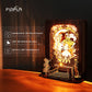FUNPOLA 3D Puzzle Nightlight - DIY LED Book Lamp, Wood Decor for Kids & Adults, Alice in Wonderland Model