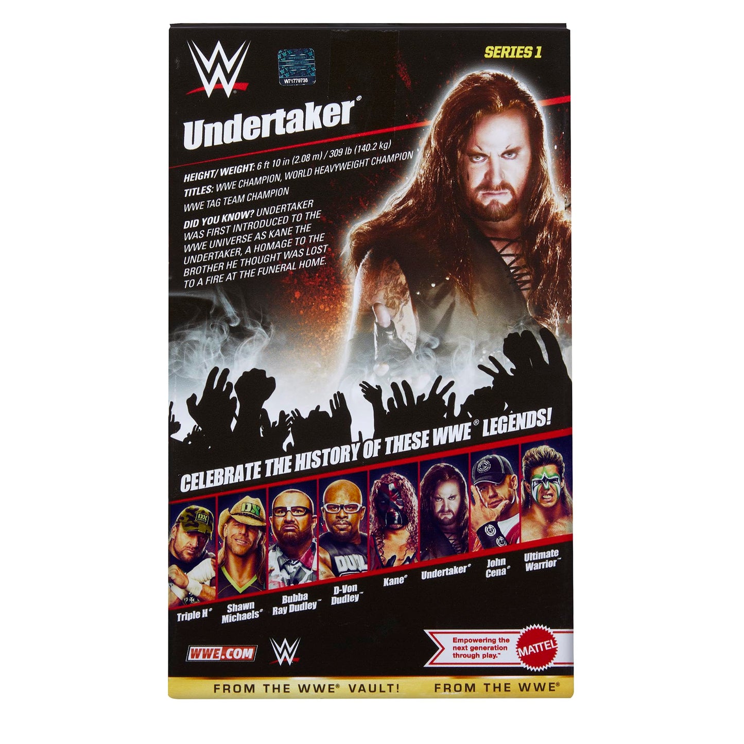 WWE Undertaker advanced Ringside limited availability Series 1 Action Figure