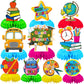 DTOFOOT 10 Pieces Back to School Decorations, Back to School Centerpieces for Tables Back to School Table Decorations Back to Sc