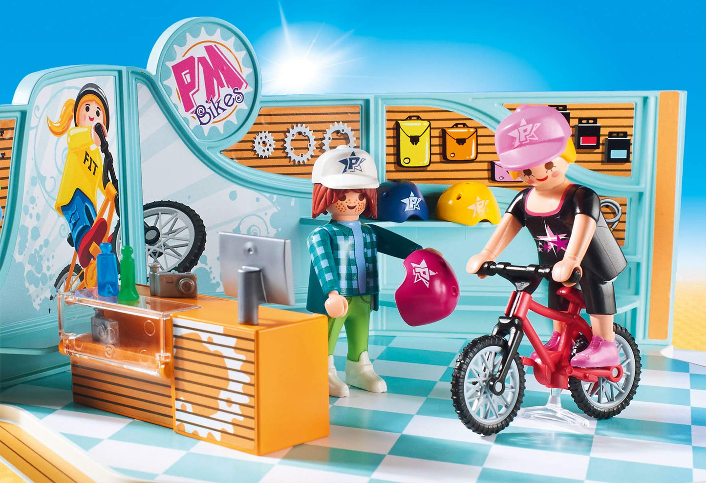 Playmobil Bike & Skate Shop, Multicolor