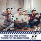 Meooeck 40 Pcs Thunder Sticks Inflatable Noisemakers Cheerleading Game Day Sports Noise Makers Plastic Cheering Sticks Bulk for