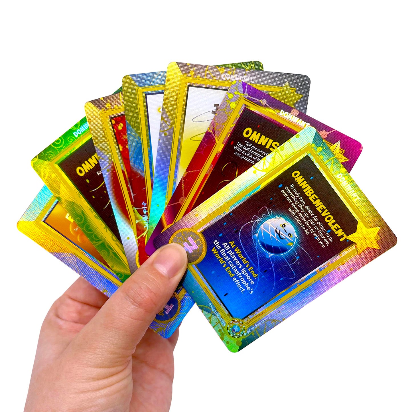 Doomlings Card Game: Imaginary Ends Expansion - Collectible Mystery Holofoils Gold Pack | Strategy Game for Kids  Teens & mature-themeds | 2-6 Players  Ages 7+ (35 Holofoils)