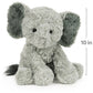 Gund Cozys Collection Elephant Plush, Elephant Stuffed Animals For Ages 1 And Up, Gray, 10''