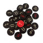 Tabletop Monthly Dark Mode Replacement Number Tokens Compatible With Catan'S Settlers Of Catan 5-6 Player Extension And Seafarer