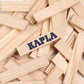 KAPLA Wooden Construction Set - 280 Planks, French Pine Wood, Ages 3+