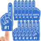 Seevor 12Pcs Foam Finger Mini Foam Fingers 5 Inch Cheerleading Foam Finger For Sports Events Games Themed Birthday Party (Dark B