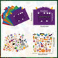 Funrous 48 Pcs Picture Frame Craft Kits Halloween Paper Cartoon Theme Photo Frame DIY Art Craft Kits for Kindergarten Preschool