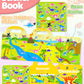 Benresive Reusable Sticker Books For Kids 2-4, Sticker Books For Toddlers 1-3, Toddler Sticker Book Age 2-4, Toddler Travel Toys Activities Crafts Gifts - Dinosaur Sticker Book