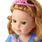 American Girl Welliewishers 14.5-Inch Doll Princess In Bloom Outfit With Matching Shoes And Pink Tiara, For Ages 4+