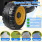 ARBELI 24V Ride On Tractor with Detachable Trailer, 2x65W Motors, Bluetooth, Large, Blue, Model BBH-030