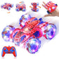 Punieayi Gesture Sensing Remote Control Car, 2.4Ghz RC Cars with Wholebody Light & Headlight, Hand Controlled Double Sided Recha