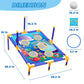 3-In-1 Bean Bag Toss Game Toy,Outdoor Toss Game With Stand For Ring Toss,Bean Bags & Balls, Family Party Supplies For Kids,Birthday For Boys,Toddlers Ages 3 4 5 6 Years Old