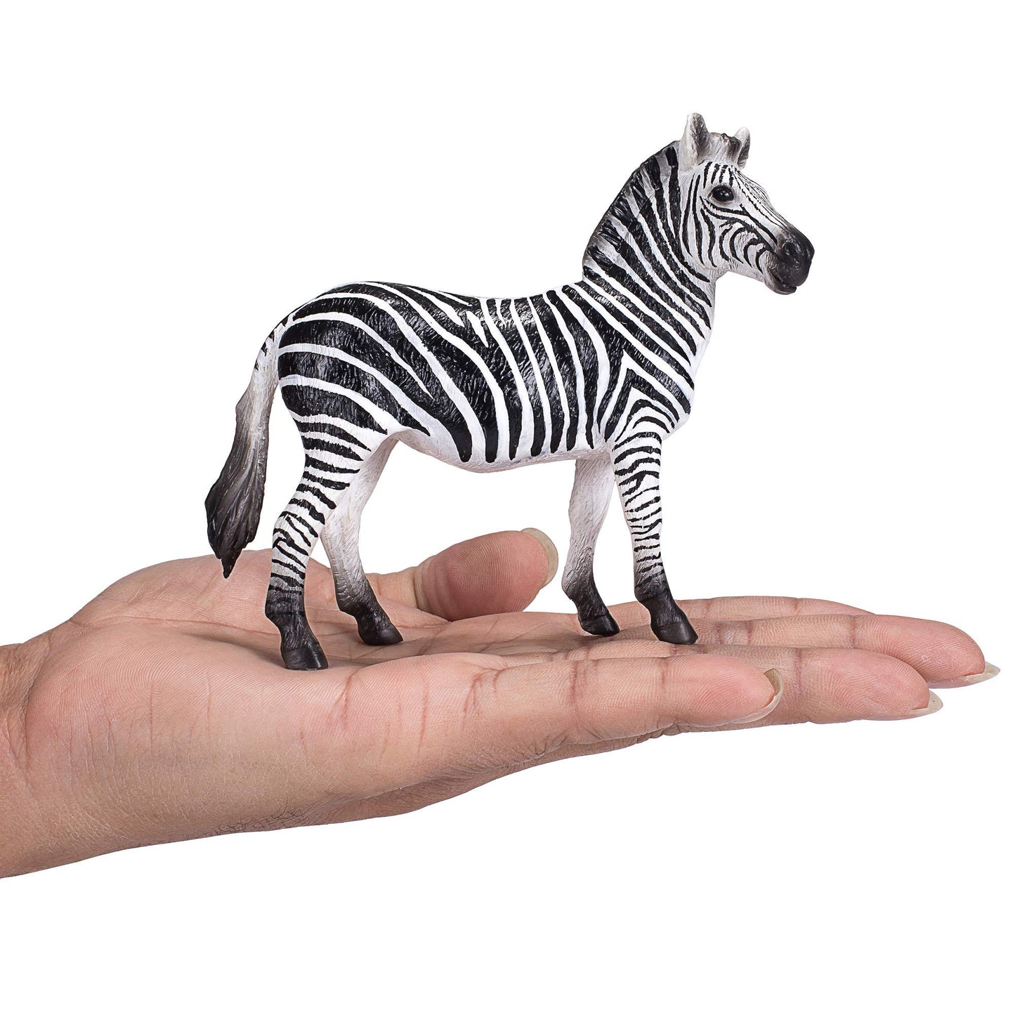 Mojo Zebra Mare Realistic International Wildlife Hand Painted Toy Figurine
