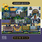 Buffalo Games - Dowdle - Amish Quilts - 300 Piece Jigsaw Puzzle For Adults -Challenging Puzzle Perfect For Game Nights - Finished Size Is 21.25 X 15.00