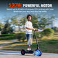 Iscooter Electric Scooter For Adults, 18Miles Long Range,22Mph Top Speed, Commuting Electric Scooter With Cruise Control, Double