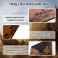 HNEFATAFL: Viking Chess Board Game  Authentic Traditional Two-Player Strategy Board Game  Travel Games with Chessboard. A Leather Game Board+37 Pieces+A Game Strategy+2 Plush Storage Bags