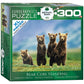 Bear Cubs Standing Puzzle, 300-Piece