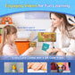 Alsolife 301 Thick Flash Cards For Toddlers, 4-Level Language Builder Real Life Photos Flashcards For Speech Therapy And Prescho